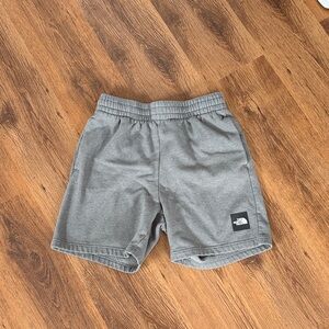 The North Face men Gray Athletic Fleece Shorts